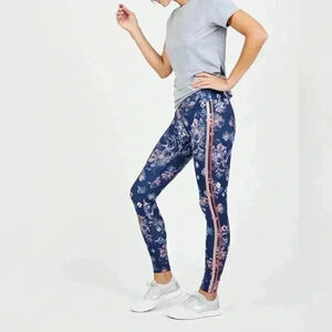 Free People Lose Control Floral Print Leggings Size small NWOT